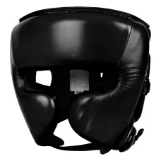 Боксерський шолом TITLE Boxing KO-Vert Stealth Headgear Black-S/M