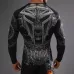 Рашгард Venum Gladiator 5.0 Men's Long Sleeve Black/Silver-S