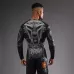 Рашгард Venum Gladiator 5.0 Men's Long Sleeve Black/Silver-S