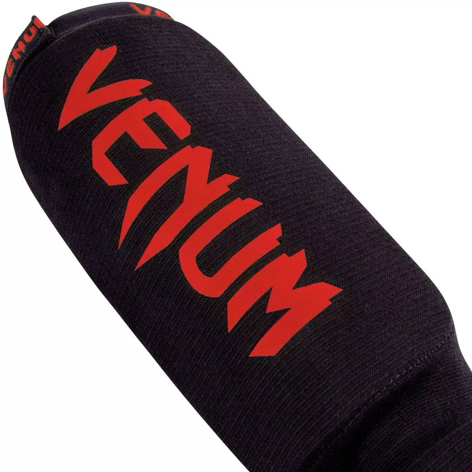 Защита для ног Venum Kontact Shin and Instep Guards-черно-красный
