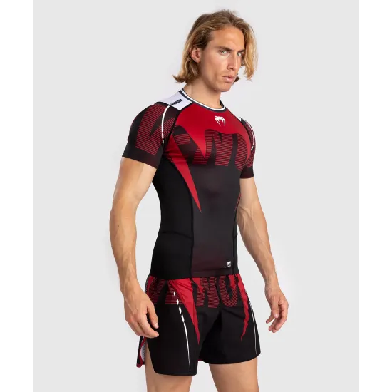 Рашгард Venum Adrenaline Men's Short Sleeve Rashguard Red-S