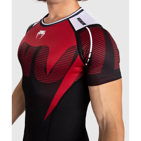 Рашгард Venum Adrenaline Men's Short Sleeve Rashguard Red-S