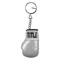 Брелок перчатка TITLE Excel Boxing Glove Keyring Silver