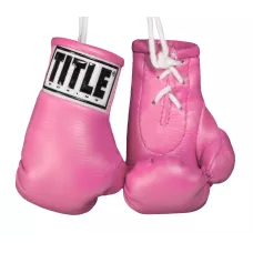 Брелок рукавички боксерські TITLE Mini Boxing Gloves Рожевий