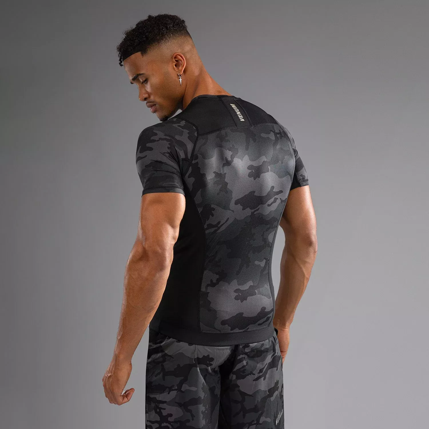 Рашгард Venum G-Fit Air Men's Short Sleeve Rashguard Digital Urban Camo-S