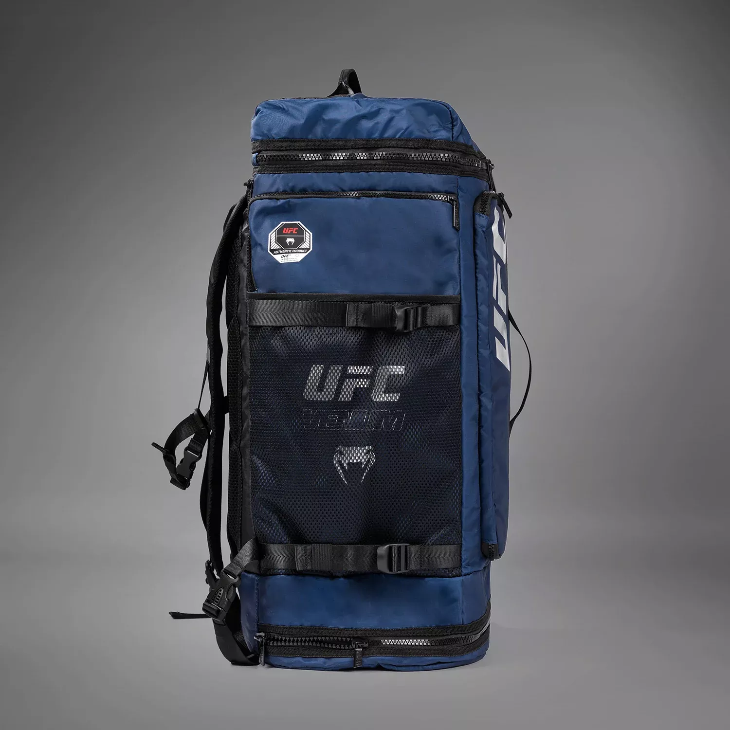 Сумка-рюкзак UFC Fusion by Venum Authentic Fight Week Duffle Bag Oceanic Blue-58х31х22см