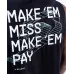 Майка Boxraw Make 'Em Miss Muscle Черная-S
