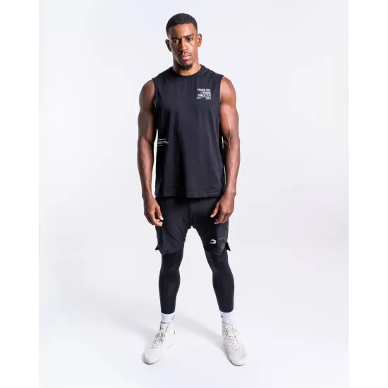 Майка Boxraw Make 'Em Miss Muscle Черная-S