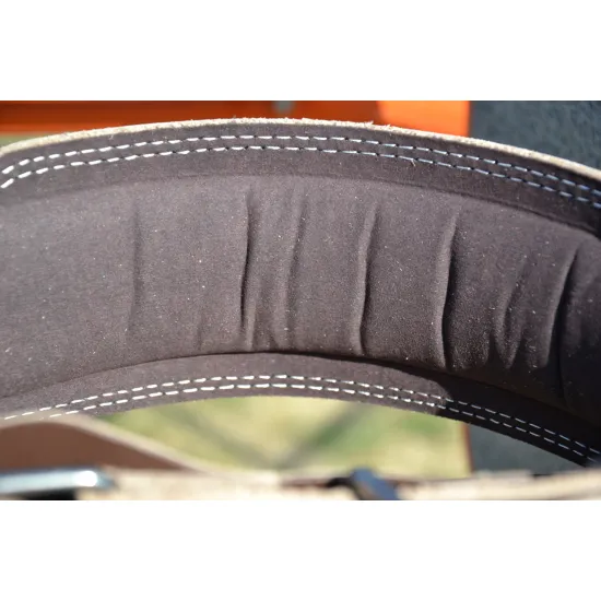 Пояс для тяжелой атлетики MadMax MFB-246 Full leather кожаный Chocolate brown S