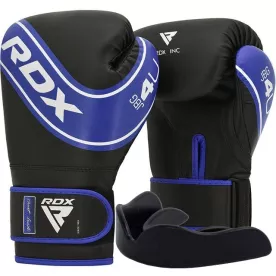 Боксерські рукавиці RDX 4B Robo Kids Blue/Black 6 унцій