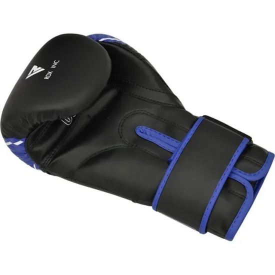 Боксерские перчатки RDX 4B Robo Kids Blue/Black 6 унций