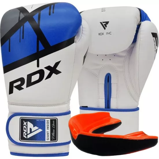 Боксерські рукавиці RDX F7 Ego Blue 10 унцій