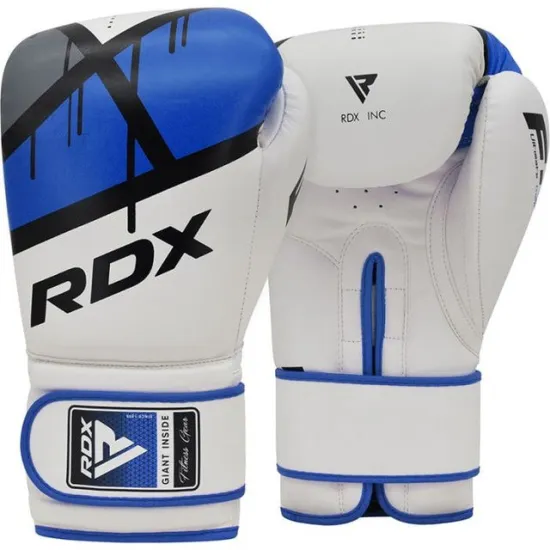 Боксерські рукавиці RDX F7 Ego Blue 10 унцій