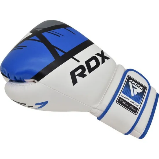 Боксерські рукавиці RDX F7 Ego Blue 10 унцій