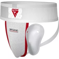 Защита паха RDX H1 Supporter White Plus S