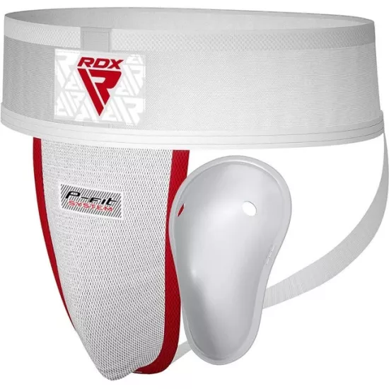 Защита паха RDX H1 Supporter White Plus S