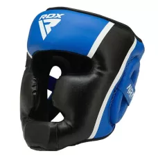 Боксерський шолом RDX AURA PLUS T-17 Blue/Black XL