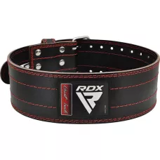 Пояс для пауерліфтингу RDX RD1 шкіряний Red L