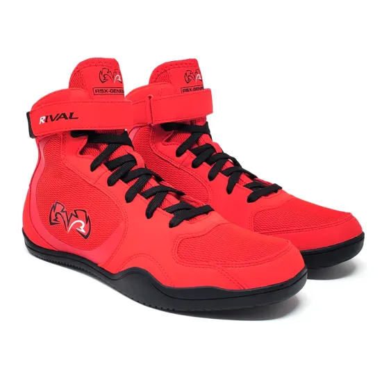 Обувь для бокса Rival RSX-Genesis Boxing Boots 2.0 Red 38,5