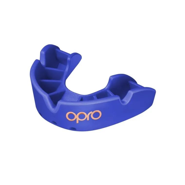 Капа OPRO Bronze Blue-взрослая