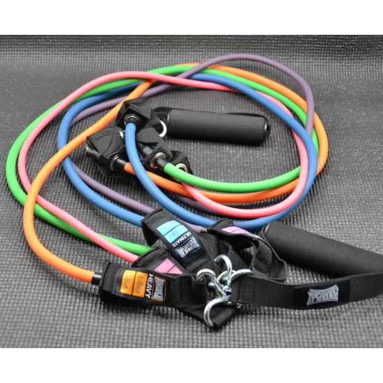 Набор трубчатых эспандеров PowerPlay PP-4102 Expander Set 5шт. (до 35 кг.)