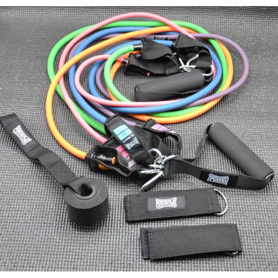 Набор трубчатых эспандеров PowerPlay PP-4102 Expander Set 5шт. (до 35 кг.)