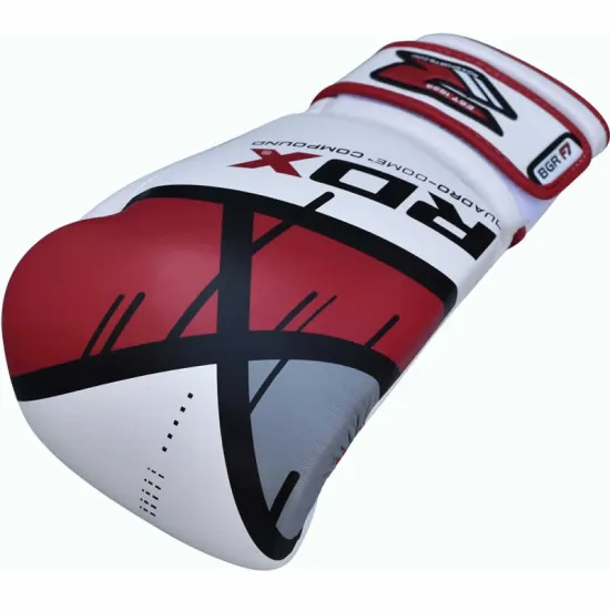 Боксерские перчатки RDX Rex Leather Red 8 ун.