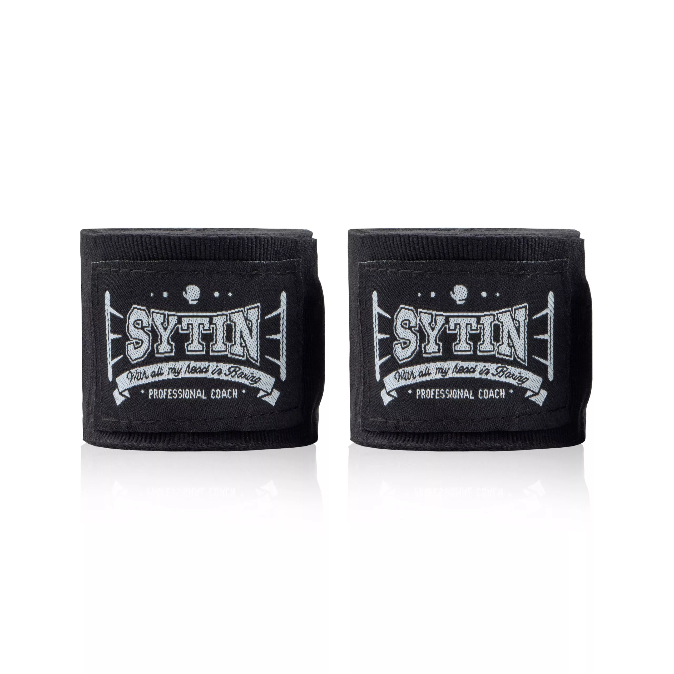 Боксерские бинты Sytin Semi-Elastic 3м-черный