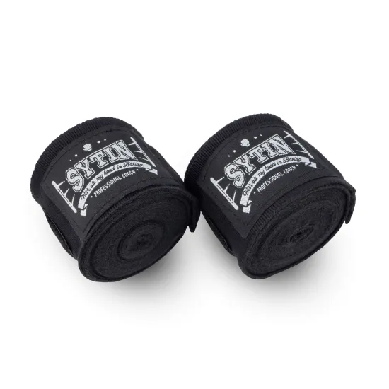 Боксерские бинты Sytin Semi-Elastic 3,5м-черный
