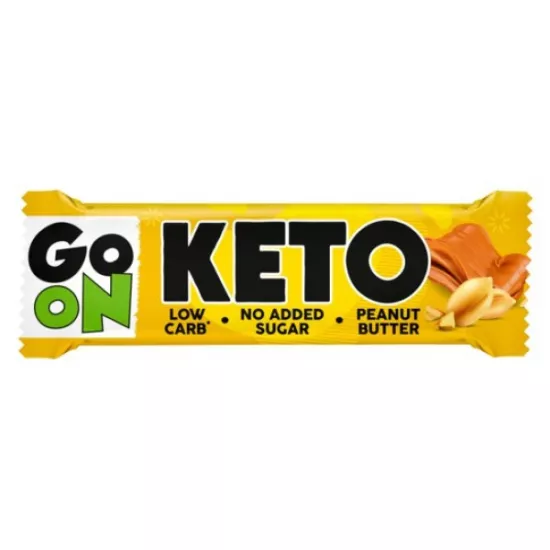 Батончик GO ON Keto Bar 50г-арахісова паста