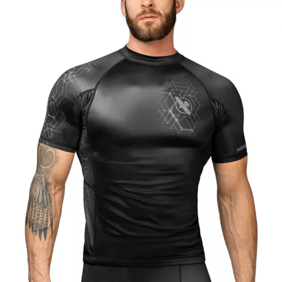 Рашгард Hayabusa Geo Short Sleeve Grey-S