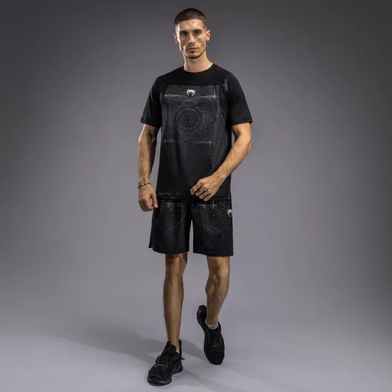 Футболка Venum G-Fit Air Men's Dry-Tech T-Shirt Deep Black/Desert Sand-S