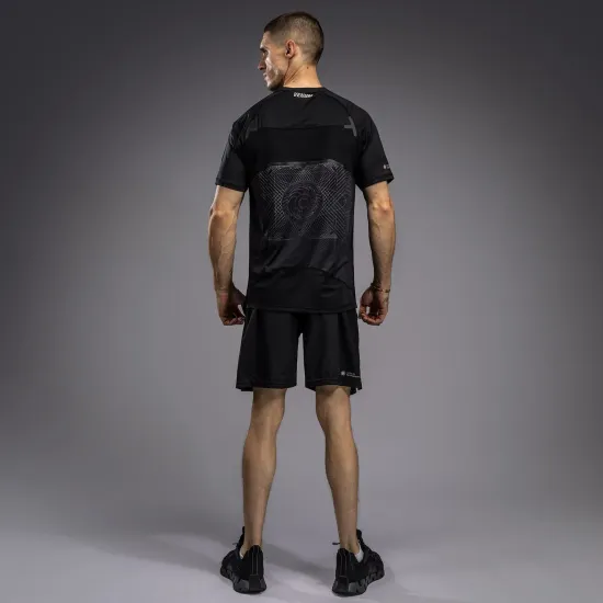 Футболка Venum G-Fit Air Men's Dry-Tech T-Shirt Deep Black/Desert Sand-S