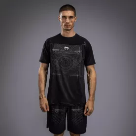 Футболка Venum G-Fit Air Men's Dry-Tech T-Shirt Deep Black/Desert Sand-S