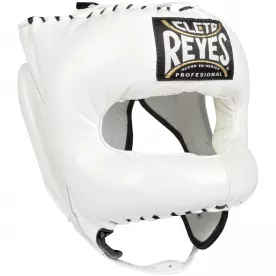 Шлем с бампером Cleto Reyes Traditional Headgear-белый