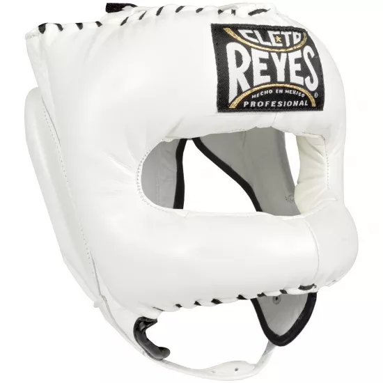 Шолом із бампером Cleto Reyes Traditional Headgear-білий