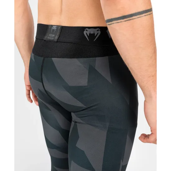 Компрессионные штаны Venum Razor Spats Black/Gold-S