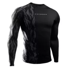 Рашгард Hayabusa Men’s Apex Long Sleeve Rash Guard Black-M