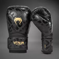 Боксерські рукавички Venum Contender 1.5 XT Black/Gold-12 унцій