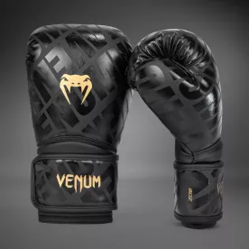 Боксерські рукавички Venum Contender 1.5 XT Black/Gold-10 унцій
