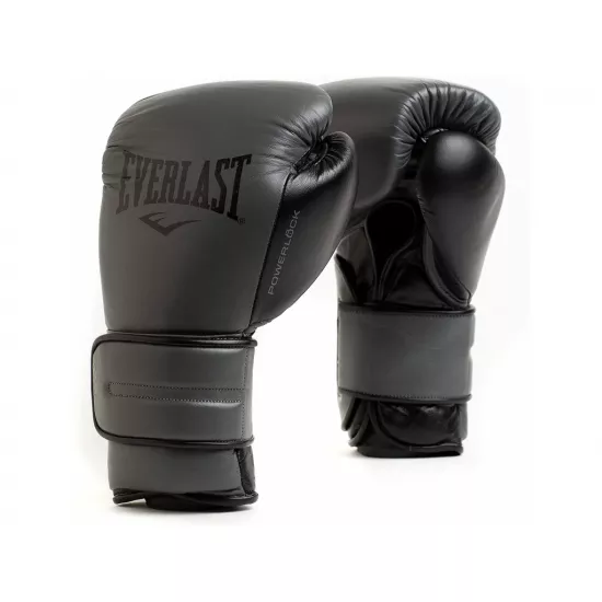 Рукавички боксу Everlast Powerlock2 Pro Training Gloves Grey-10