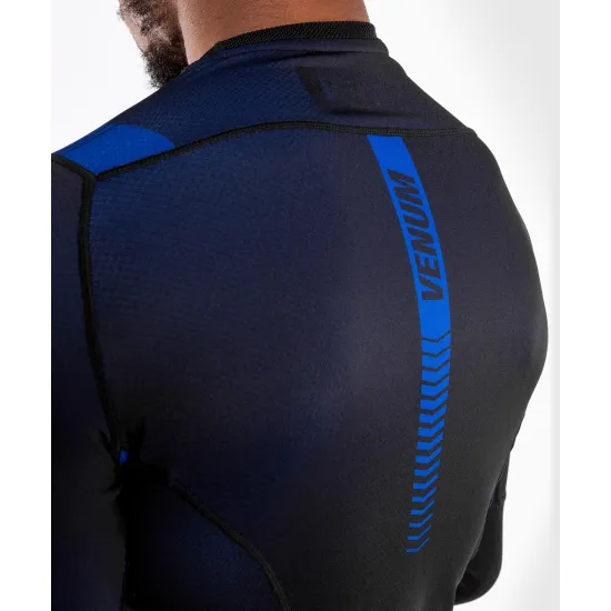 Рашгард VENUM NoGi 3.0 Rashguard Long Sleeves Black Blue S