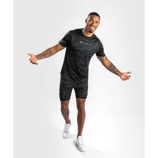 Футболка Venum Electron 3.0 Dry Tech T-shirt Black-S