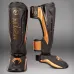Защита ног Venum Elite Evo Shinguards Black/Bronze-M