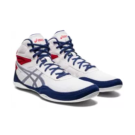 Борцовки ASICS MATFLEX 6 WHITE/DEEP OCEAN-40,5