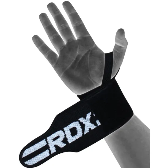 Кистевые бинты для жима RDX Black New