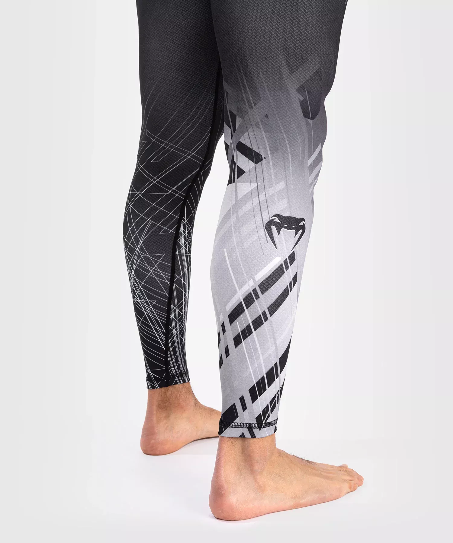 Компресійні штани Venum Gorilla Jungle Spats Black/White-S