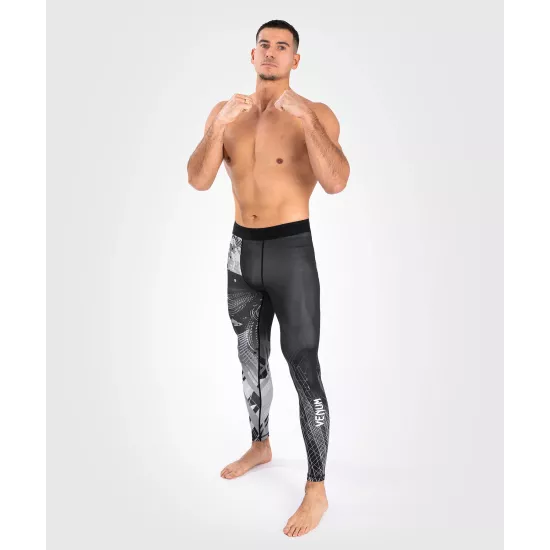 Компресійні штани Venum Gorilla Jungle Spats Black/White-S