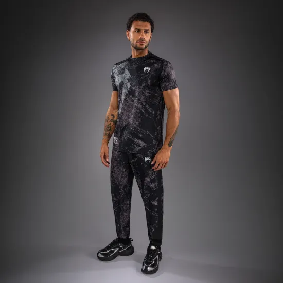 Футболка Venum Rage Workout Dry Tech T-Shirt Black/Grey-S
