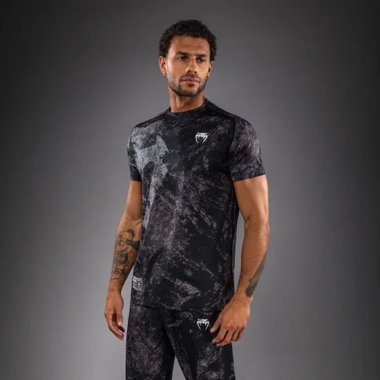 Футболка Venum Rage Workout Dry Tech T-Shirt Black/Grey-S